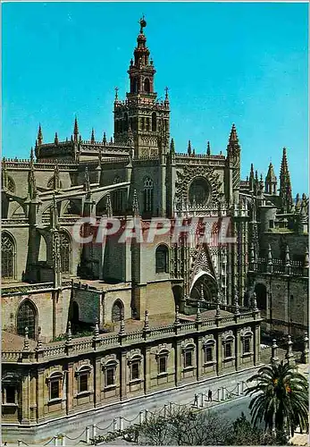 Cartes postales moderne Sevilla la cathedrale