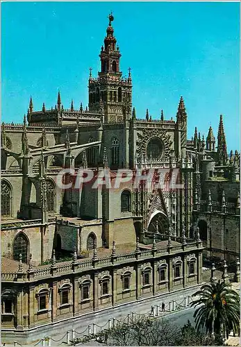 Moderne Karte Sevilla la cathedrale