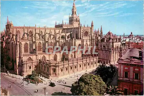 Moderne Karte Sevilla la cathedrale