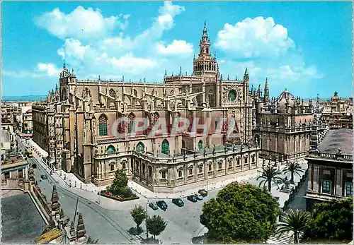 Moderne Karte Sevilla cathedrale