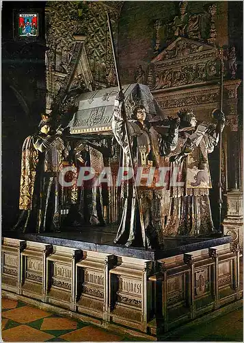 Moderne Karte Sevilla catedral monument a colon pantheon