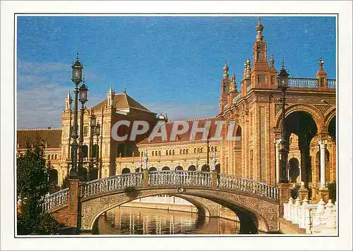 Cartes postales moderne Sevilla la place d'espagne