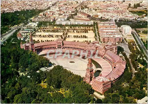 Cartes postales moderne Sevilla vue aerienne