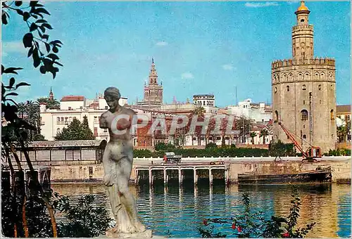 Cartes postales moderne Sevilla Bateau