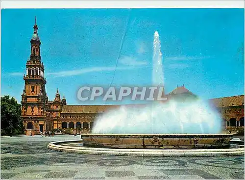 Cartes postales moderne Sevilla place d'espagne