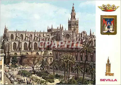 Cartes postales moderne Sevilla catedral y giralda