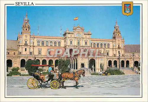 Cartes postales moderne Sevilla place d'espagne