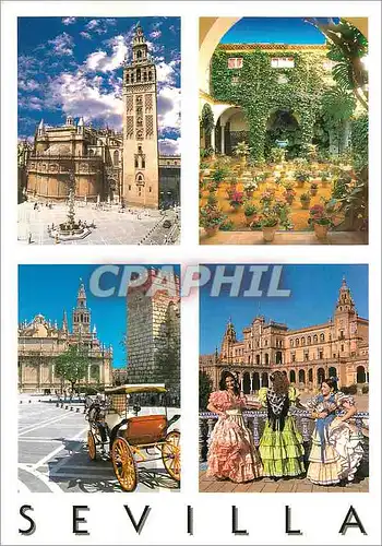 Cartes postales moderne Sevilla