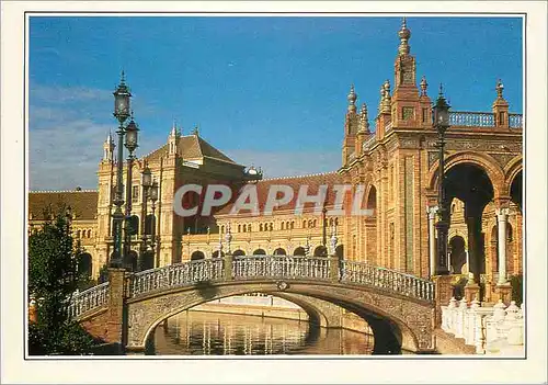 Cartes postales moderne Sevilla la plaza de espagne