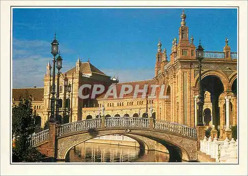 Cartes postales moderne Sevilla la plaza d'espagne