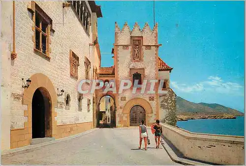 Cartes postales moderne Sitges le musee maricel