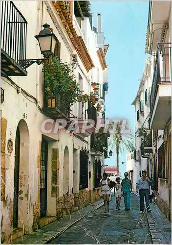 Cartes postales moderne Sitges costa dorada carrer