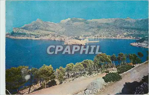 Cartes postales moderne Mallorca vue du port de soller