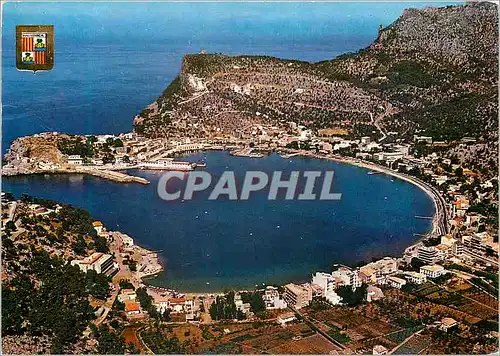 Cartes postales moderne Puerto de soller mallorca (baleares) vue aerienne