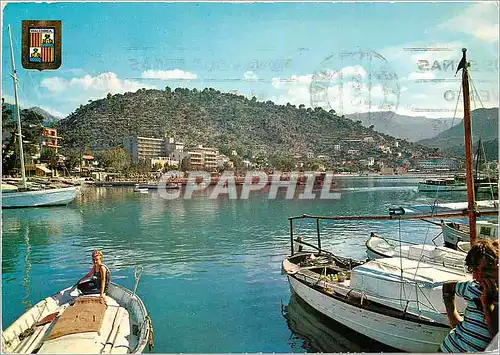 Cartes postales moderne Puerto de soller mallorca (baleares) vue partiel