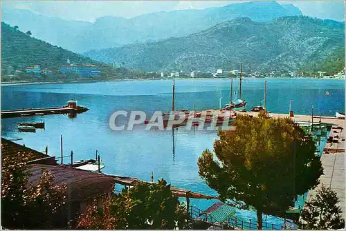 Cartes postales moderne Puerto de soller mallorca (baleares) un coin du port