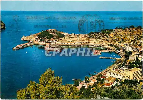 Cartes postales moderne Mallorca port de soller detail