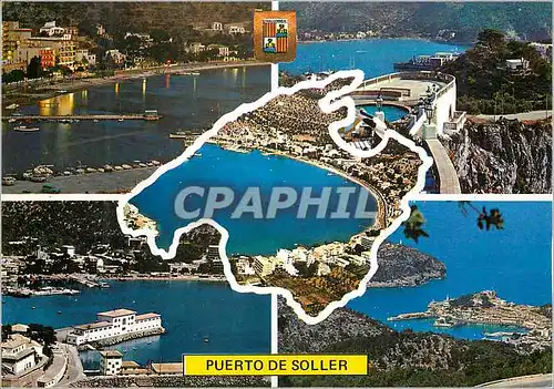 Moderne Karte Mallorca port de sollers