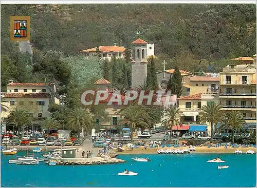 Cartes postales moderne Mallorca port de sollers vue partielle