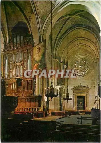 Moderne Karte Tarragona (espana) costa dorada catedral porte croix (XIII s) et organe (s XV)