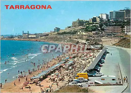 Moderne Karte Tarragona (Costa Dorada) Plage du Miracle
