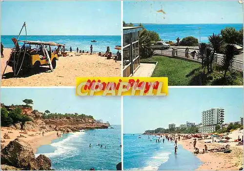 Moderne Karte Tarragona (Costa Dorada) Divers aspects de la ville