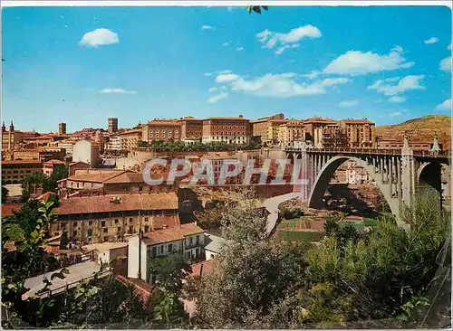 Cartes postales moderne Teruel Vista partial y Viaducta