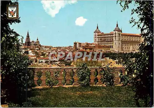 Cartes postales moderne Toledo Vue du Alcazar