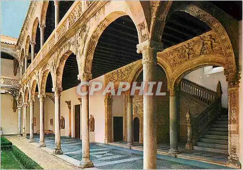 Cartes postales moderne Toledo Musee de Santa Cruz La cour