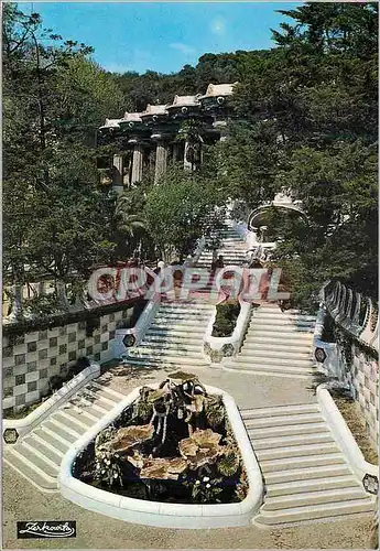 Cartes postales moderne Barcelona Parc Guell