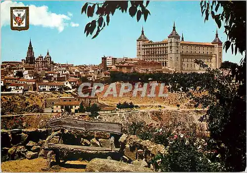 Cartes postales moderne Toledo Vue du Alcazar