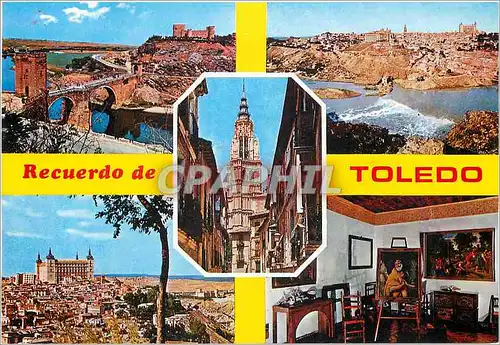 Moderne Karte Toledo