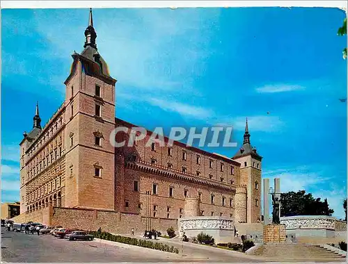 Moderne Karte Toledo Vue generale Alcazar