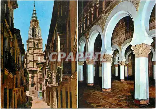 Cartes postales moderne Toledo Rue de Santa Isabl et Santa Maria la Blanche