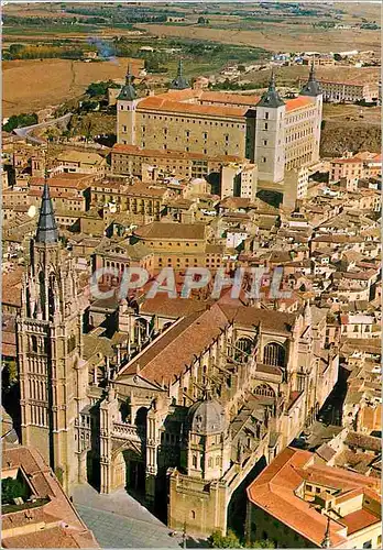 Moderne Karte Toledo Vue aerienne