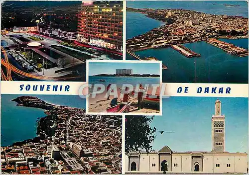 Cartes postales moderne Senegal Dakar Vue aerienne