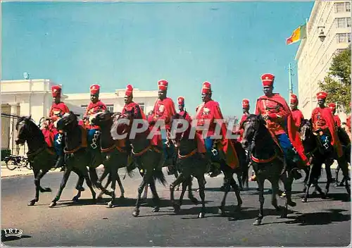 Moderne Karte Senegal Dakar La Garde Rouge Militaria