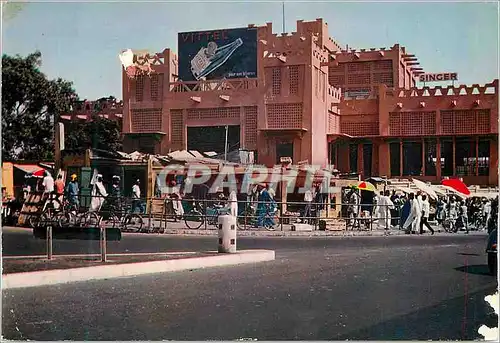 Moderne Karte Senegal Dakar La Marche de Sandaga Publicite Vittel