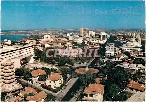 Moderne Karte Senegal Dakar Vue sur l'Assemblee Nationale