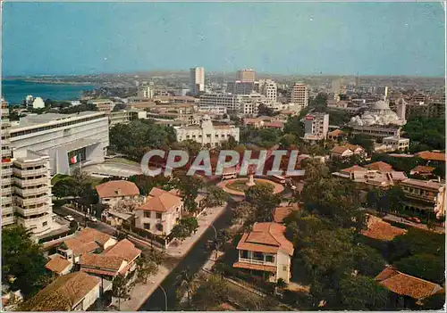Cartes postales moderne Senegal Dakar Vue aerienne Au premier plan L'Assemblee Nationale