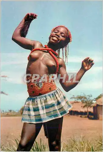 Moderne Karte Senegal Petite danseuse