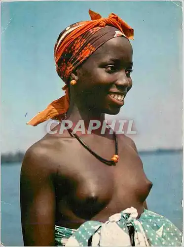 Cartes postales moderne Senegal Un gracieux sourire