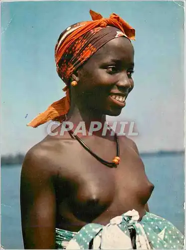 Moderne Karte Senegal Un gracieux sourire