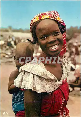 Cartes postales moderne Senegal Jeune Maman