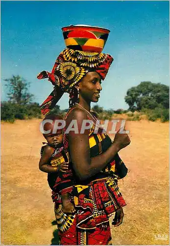 Cartes postales moderne Senegal Jeune maman