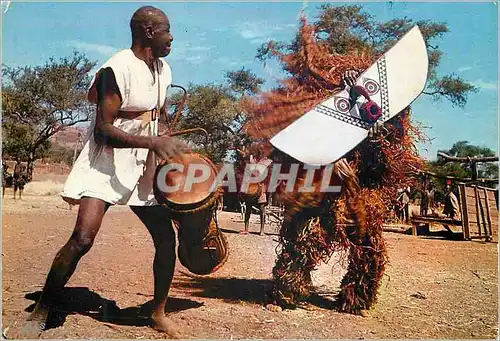 Cartes postales moderne Senegal Masques et dancers