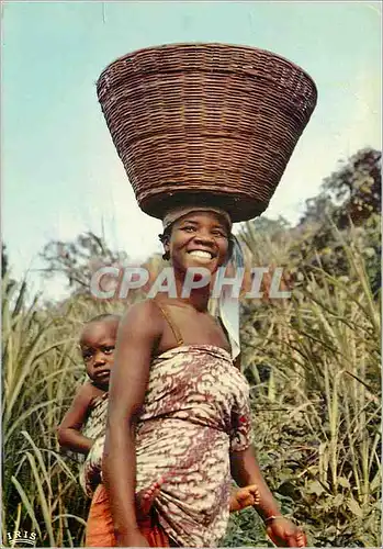 Cartes postales moderne Senegal Jeune maman