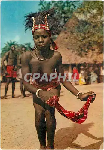 Moderne Karte Senegal La Danseuse au mouchoir