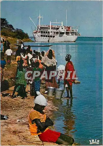 Cartes postales moderne Senegal Croisiere sur le fleuve Senegal Bateau