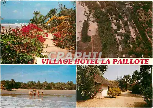 Moderne Karte Senegal Plage du Cap Skirring Village La Paillote Ziguinchor